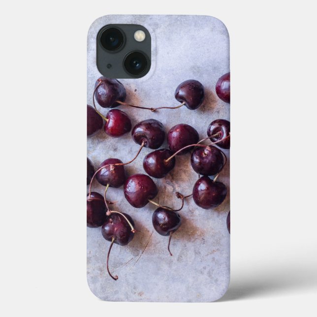 Funda De Case-Mate Para iPhone Cerezas (Reverso)