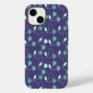Funda Para iPhone 14 De Case-Mate cerezas azules del corazón