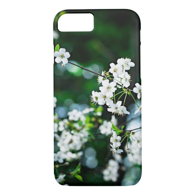 Funda De Case-Mate Para iPhone cerezos-flor-white-01-60v.jpg (Reverso)
