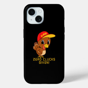 Funda Para iPhone 15 CERO CLUCKS DADOS EL gracioso agradecimiento