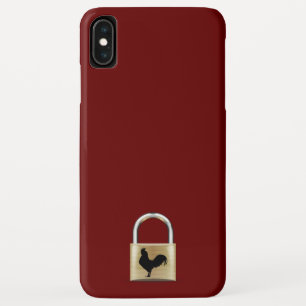 Funda Para iPhone XS Max Cerrado en castidad