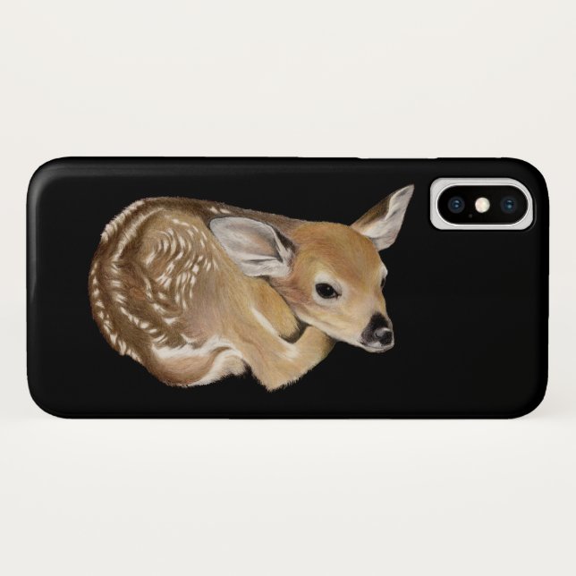 Funda De Case-Mate Para iPhone Cervatillo de primavera (Reverso (horizontal))