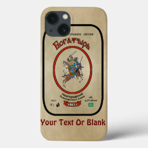 Funda Para iPhone 13 Cerveza Bogatyr rusa