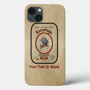 Funda Para iPhone 13 Cerveza Bogatyr rusa