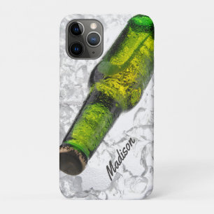 Funda Para iPhone 11 Pro Cerveza de nombre personalizado en estuches de tel