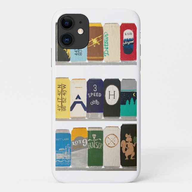 Funda De Case-Mate Para iPhone Cervezas artesanales de Ontario (Reverso)