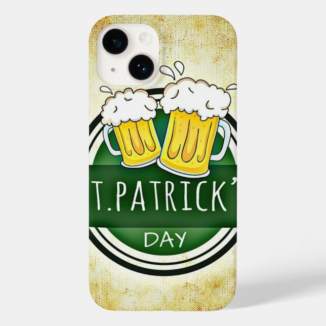 Funda De Case-Mate Para iPhone Cervezas de San Patricio (Reverso )