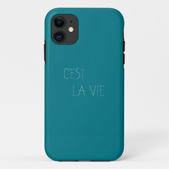 Funda De Case-Mate Para iPhone C'est La Vie - Esa es la vida (Reverso)