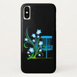 Funda Para iPhone X Cesta azul del estuche del teléfono de la marca Bl