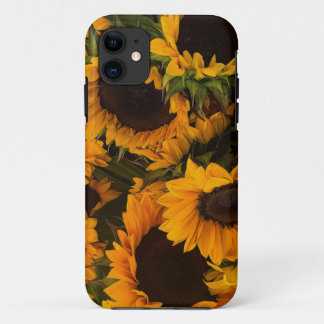 Funda Para iPhone 11 Cesta del girasol