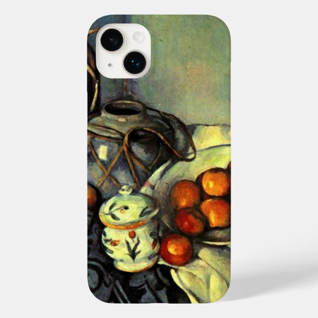 Funda De Case-Mate Para iPhone Cezanne - Vida fija con manzanas (Reverso )