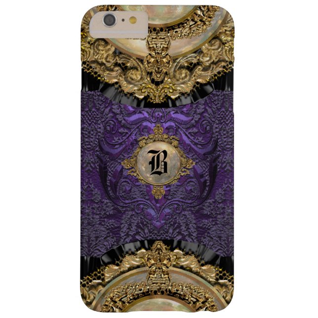 Funda De Case-Mate Para iPhone Chalchadoriz Royale Elegale Monograma Slim (Reverso)