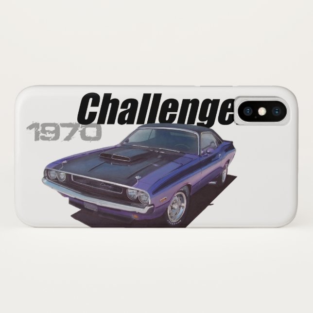Funda De Case-Mate Para iPhone Challenger de 1970 (Reverso (horizontal))