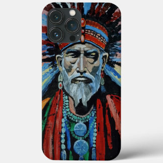 Funda Para iPhone 13 Pro Max chamán, hechicero, protector, amuleto, abuelo
