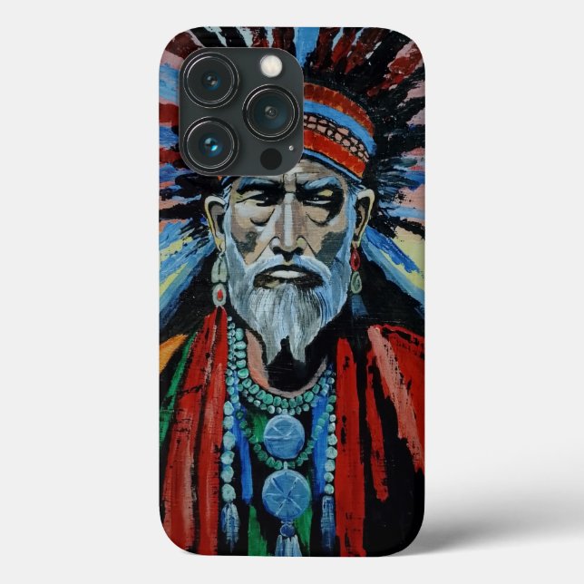 Funda De Case-Mate Para iPhone chamán, hechicero, protector, amuleto, abuelo (Reverso )