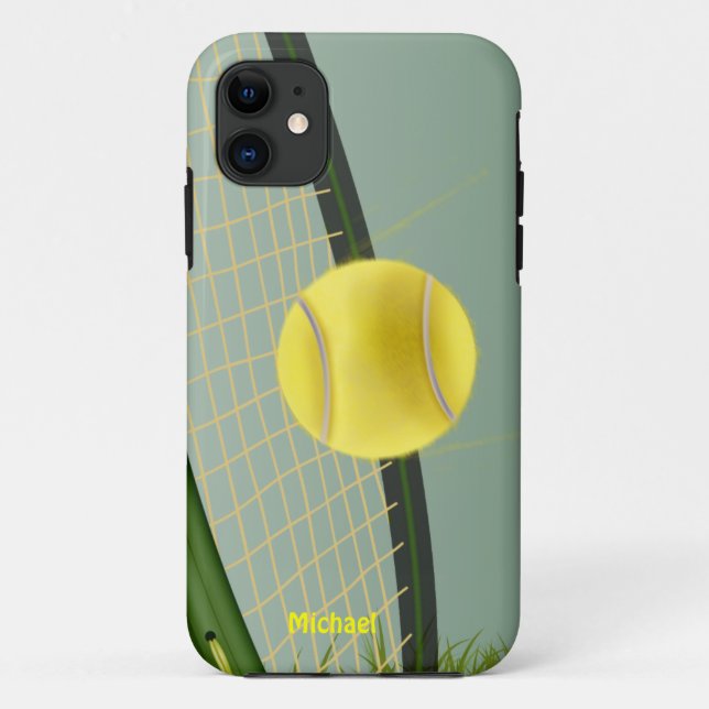 Funda De Case-Mate Para iPhone Champ de tenis (Reverso)