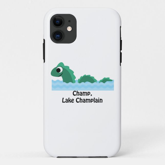 Funda De Case-Mate Para iPhone Champ, lago Champlain (Reverso)