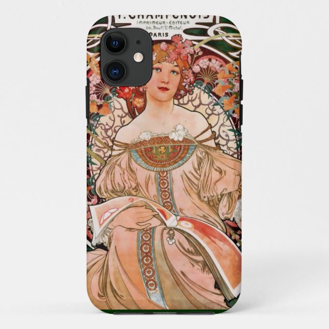 Funda De Case-Mate Para iPhone Champán - F. Champenois Imprimeur (Reverso)