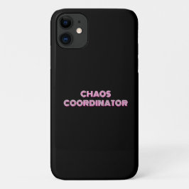 Funda Para iPhone 11 CHAOS COORDINADOR mamá graciosa