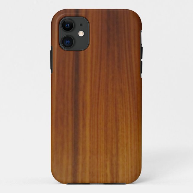 Funda De Case-Mate Para iPhone chapa de madera (Reverso)