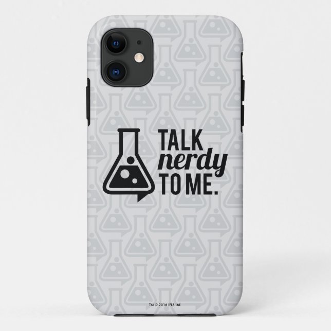 Funda De Case-Mate Para iPhone Charla Nerdy (Reverso)