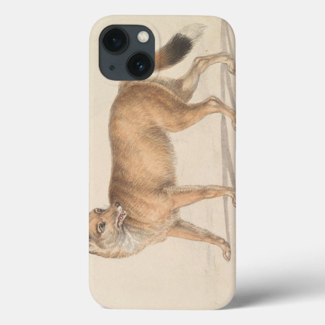 Funda De Case-Mate Para iPhone Charles Hamilton Smith - Wolf de las Islas Falklan (Reverso)