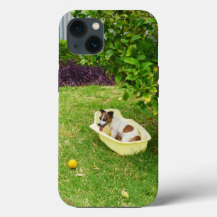 iPhone 13 Charlie El Fox Terrier Hora del Baño, funda para i