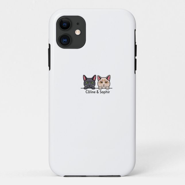 Funda De Case-Mate Para iPhone Chats en famille (Reverso)