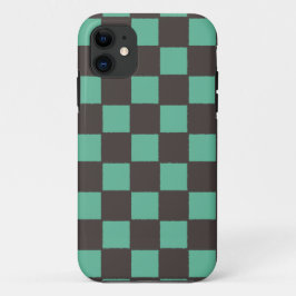Funda Para iPhone 11 Checkered pattern※鬼滅の刃の公式グッズではありません