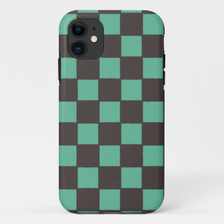 Funda Para iPhone 11 Checkered pattern※鬼滅の刃の公式グッズではありません