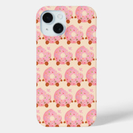 Funda Para iPhone 15 Cheerful Donut With Sprinkles