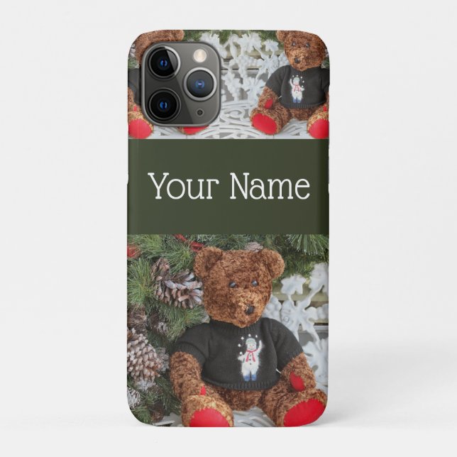 Funda De Case-Mate Para iPhone Cheery Teddy (Reverso)