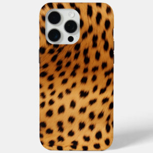Funda Para iPhone 15 Pro Max Cheetah Animal Fur