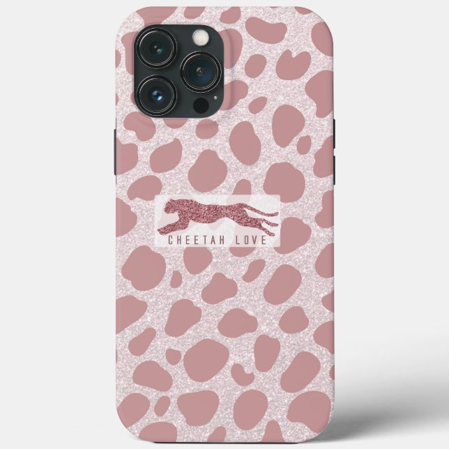 Funda De Case-Mate Para iPhone Cheetah Love (Reverso )