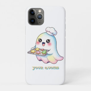 Funda Para iPhone 11 Pro Chef Fantasma Kawaii Con Galletas De Navidad
