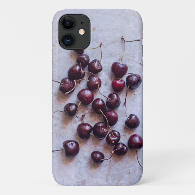 Funda De Case-Mate Para iPhone Cherries Stone Coaster (Reverso)
