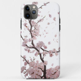 Funda Para iPhone 11 Pro Max Cherry Blossom Elegance - Minimalista Floral iPhon