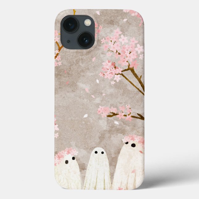 Funda De Case-Mate Para iPhone Cherry Blossom Ghosts (Reverso)