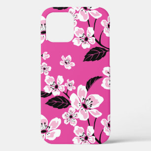 FUNDA PARA iPhone 12 CHERRY BLOSSOM - SAKURA (ROSA)