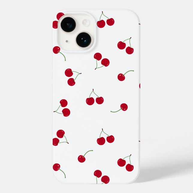 Funda De Case-Mate Para iPhone Cherry Cherries (Reverso )