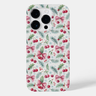 Funda Para iPhone 14 Pro De Case-Mate Cherry Christmas