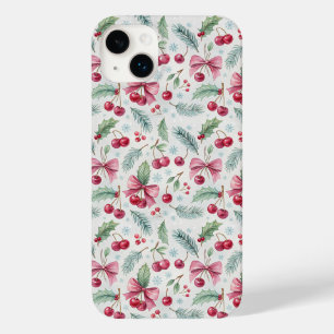 Funda Para iPhone 14 Plus De Case-Mate Cherry Christmas