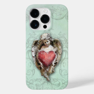 Funda Para iPhone 14 Pro De Case-Mate Cherub barroco vintage con corazón