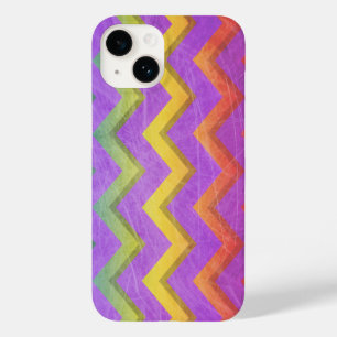 Funda Para iPhone 14 De Case-Mate Chevron arcoiris de Shirley Taylor