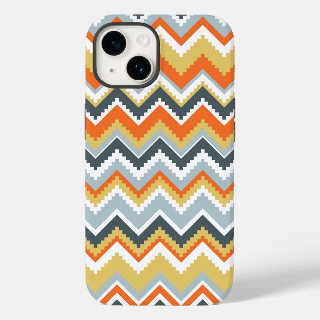 Funda De Case-Mate Para iPhone Chevron azteca #9 en VictoriaShaylee (Reverso )