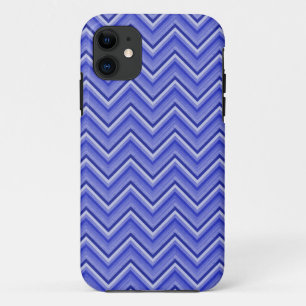 Funda Para iPhone 11 Chevron azul