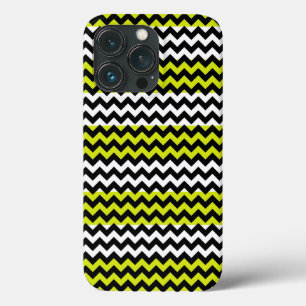 Funda Para iPhone 13 Pro Chevron blanco verde Zigzag