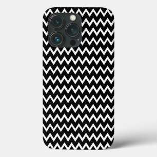 Funda Para iPhone 13 Pro Chevron Blanco Y Negro