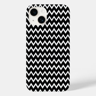 Funda Para iPhone 14 De Case-Mate Chevron Blanco Y Negro