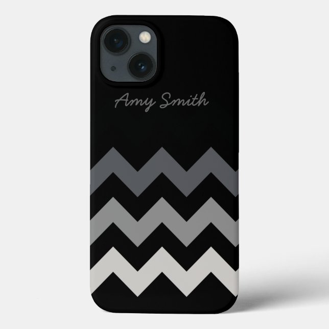 Funda De Case-Mate Para iPhone Chevron zigzag strips (Reverso)